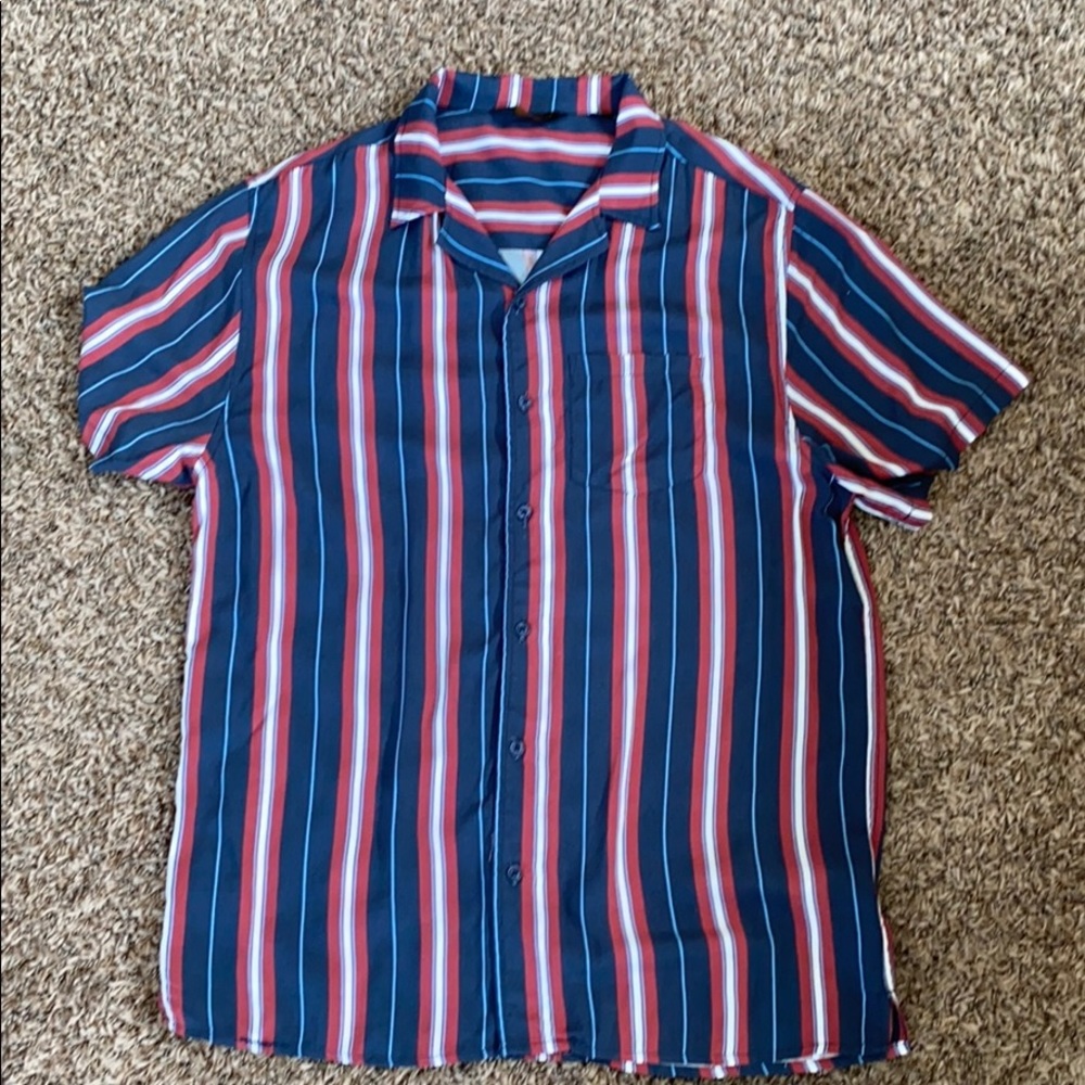 Cotton On Camp Shirt Sz L